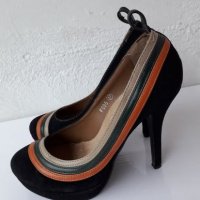 Елегантни обувки с висок ток (№37), снимка 2 - Дамски елегантни обувки - 25733192