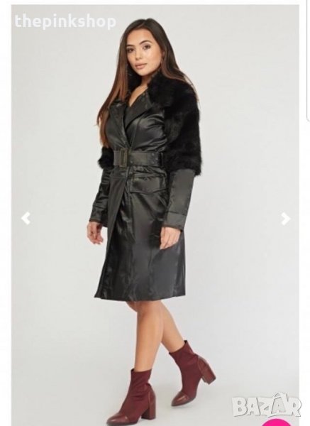 Шлифер с пух, снимка 1