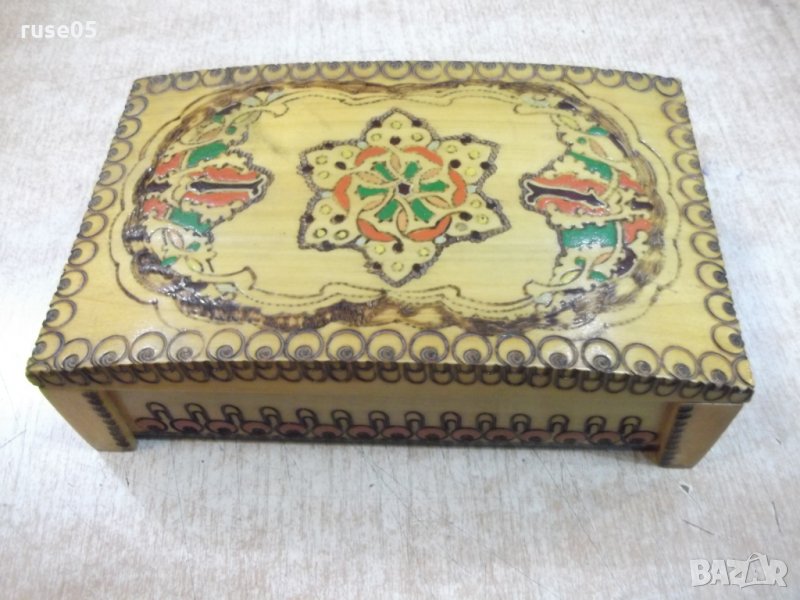 Кутия пирографирана - 7, снимка 1