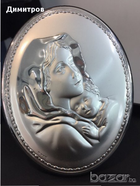 ЛУКСОЗНИ СРЕБЪРНИ ИКОНИ, снимка 1