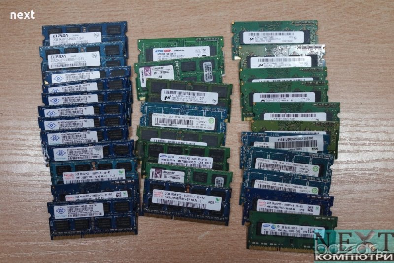 2GB DDR3 памет за лаптоп SO-DIMM RAM + Гаранция 12м. и фактура, снимка 1