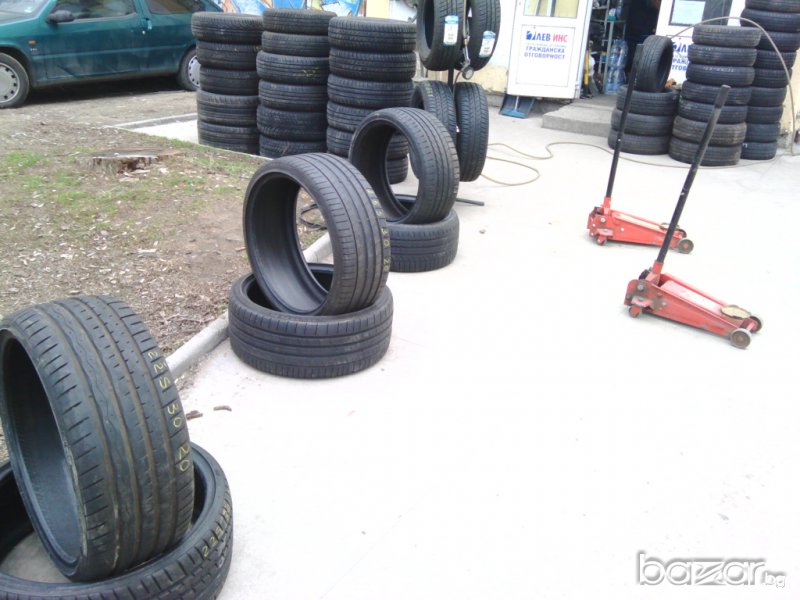 Продавам гуми втора употреба от 13’’ до 22’’ с безплатен монтаж, снимка 1