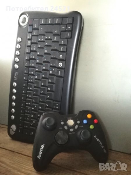 Безжични джойстик и клавиатурата Hama , снимка 1