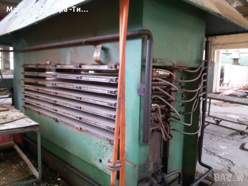 шест етажна преса на ток тип 600, снимка 1