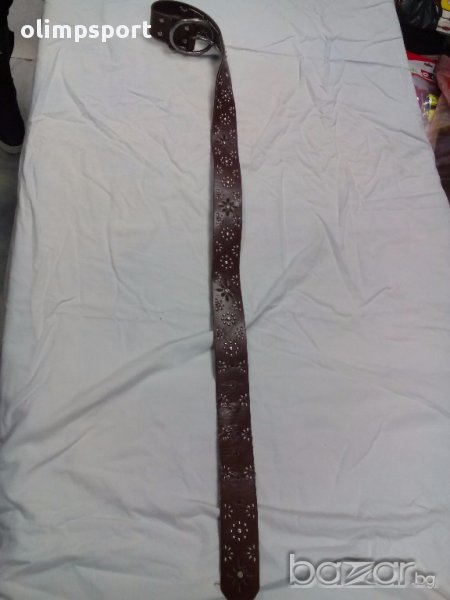 кожен колан 100х4см, снимка 1