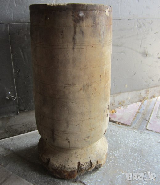 стара голяма дървена чутура чутора   - 5, снимка 1