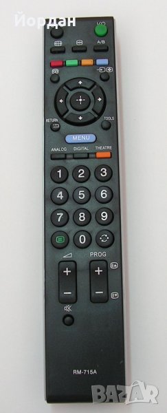 Универсално дистанционно за телевизор Sony RM-715A, снимка 1