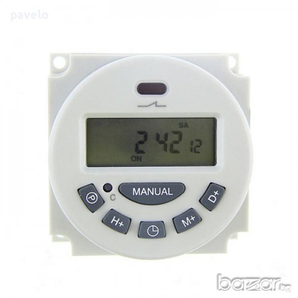 Електронен таймер12V, 24V, 110V, 220V/16А, снимка 1