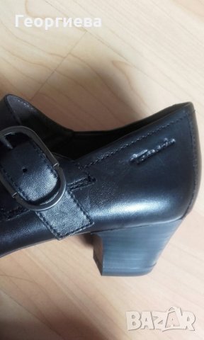 НОВИ кожени обувки Тамарис 41 номер, снимка 2 - Дамски ежедневни обувки - 22786668