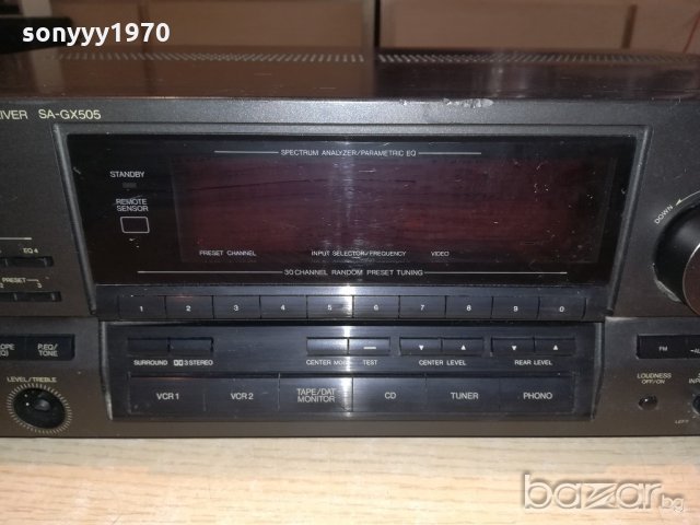 technics sa-gx505 receiver 620w made in japan-внос швеицария, снимка 12 - Ресийвъри, усилватели, смесителни пултове - 20288209