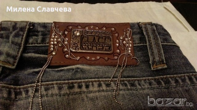 ОРИГИНАЛНИ дамски дънки ROBERTO CAVALLI, снимка 4 - Дънки - 20801958