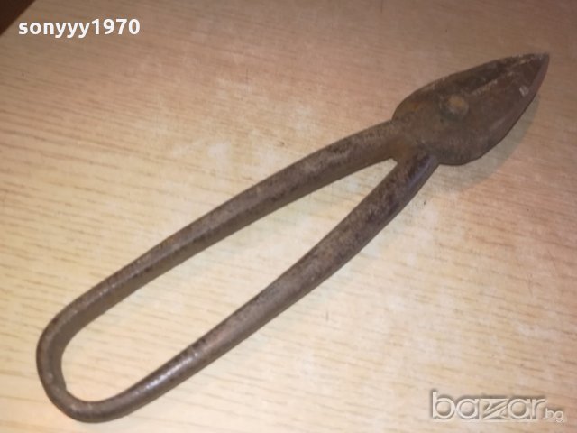 АНТИКА-стара ножица за ламарина 29см-ретро колекция, снимка 2 - Други инструменти - 20972249