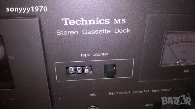 technics m5 deck-made in japan-внос швеицария, снимка 7 - Декове - 24496014
