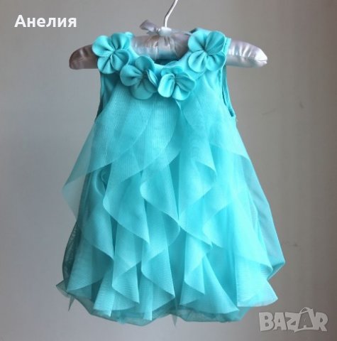 Елегантна детска рокличка , снимка 1 - Бебешки рокли - 22351318