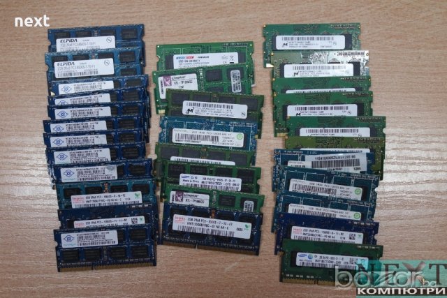 2GB DDR3 памет за лаптоп SO-DIMM RAM + Гаранция 12м. и фактура, снимка 1