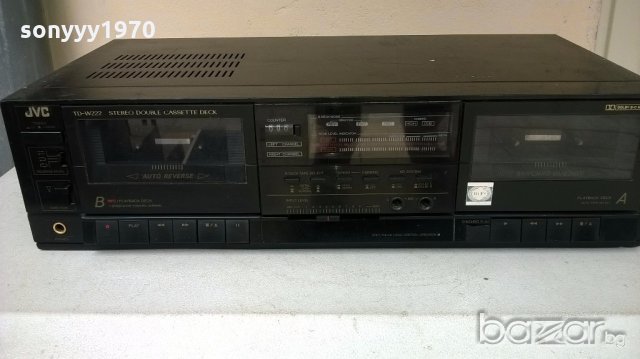 jvc td-w222 deck-внос швеицария
