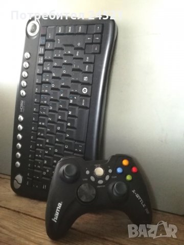 Безжични джойстик и клавиатурата Hama , снимка 1