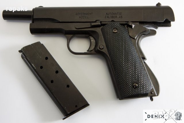 Пистолет Браунинг / Browning HP or GP35 Реплика на револвер, снимка 6 - Бойно оръжие - 22079109