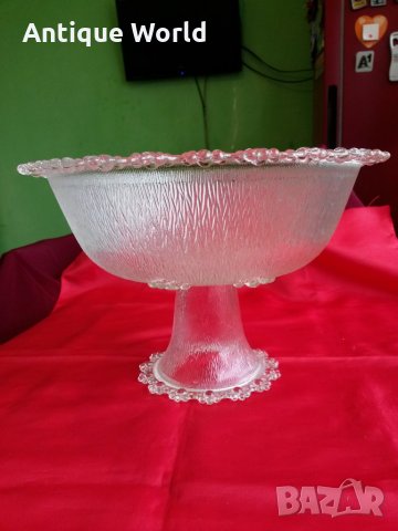 Огромна Шведска Купа ,Фрктиера Кристално Стъкло