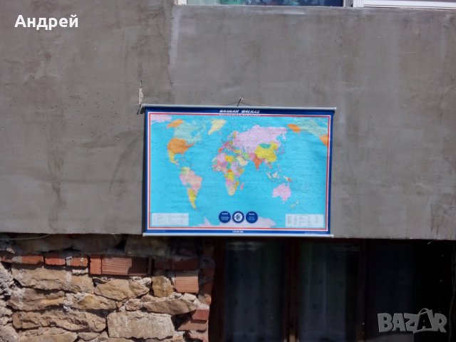 Стара карта БГА Балкан