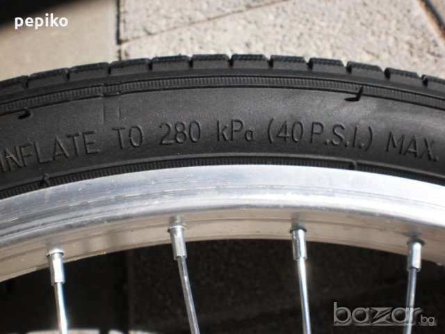 Продавам колела внос от Германия нови външни гуми предна и задна IVID 20 цола, снимка 10 - Части за велосипеди - 19523304