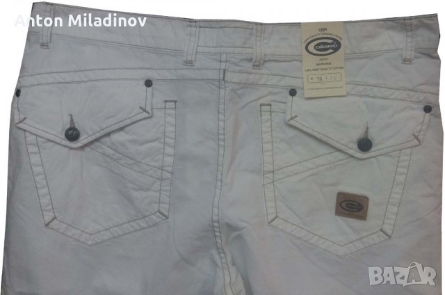 Cabanno - бял летен панталон, снимка 4 - Панталони - 21504531