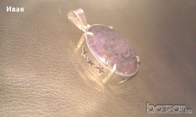 Медальон със звезден рубин 113.5кт., снимка 3 - Колиета, медальони, синджири - 17183869