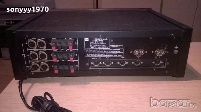 §dual cv1400 amplifier 2x75w-made in germany-от швеицария, снимка 15 - Ресийвъри, усилватели, смесителни пултове - 18431469