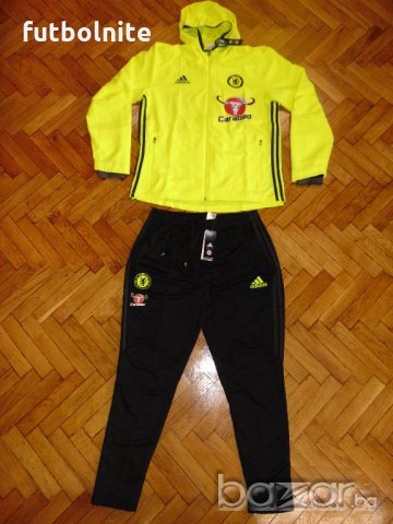  Уникален Тренировъчен Анцуг на Челси Адидас тесен Chelsea Training Tracksuit Adidas New 