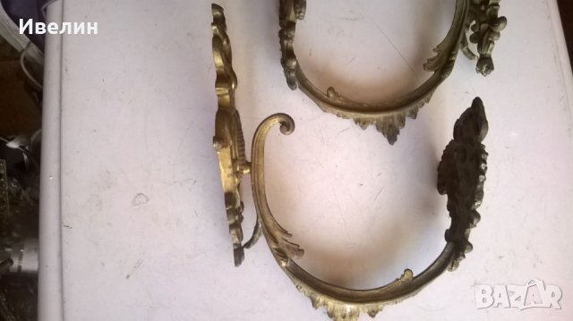 две барокови закачалки , снимка 4 - Антикварни и старинни предмети - 23243956