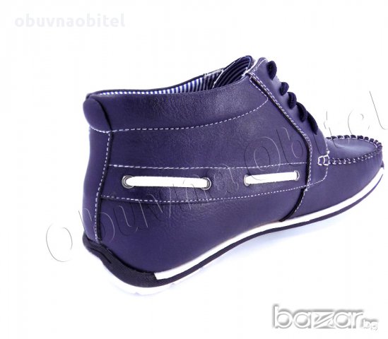 -30%  Мъжки Спортно-Елегантни Обувки Branco Blue Само за 24.99лв. , снимка 5 - Маратонки - 9861555