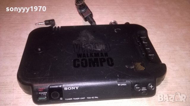 sony tgv-1e tuner timer unit made in japan-video walkman compo, снимка 6 - Ресийвъри, усилватели, смесителни пултове - 24504065