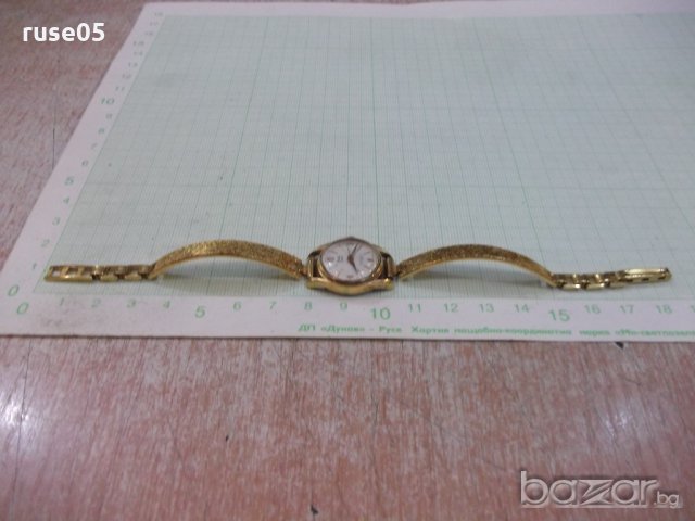 Часовник "Bella - GENEVE" позлатен швейцарски дамски работещ, снимка 3 - Дамски - 21435262
