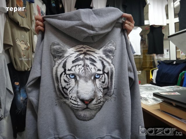 детски суитшърт с цип и качулка, снимка 2 - Детски анцузи и суичери - 16439150