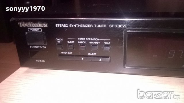 technics st-x302la-stereo tuner-made in japan-внос швеицария, снимка 4 - Ресийвъри, усилватели, смесителни пултове - 16193112