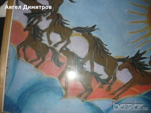 Прекрасна картина см. техника Лаура Кей Уолкер 1983 г., снимка 7 - Картини - 16741294