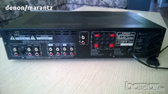 pioneer sa-740-stereo amplifier-made in japan-внос швеицария, снимка 17 - Ресийвъри, усилватели, смесителни пултове - 8259200