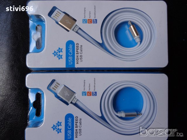 USB кабел за зареждане на телефон 100 см.,, снимка 3 - USB кабели - 16091999