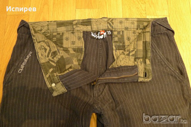 Спортно-елегантен панталон "QUICKSILVER", размер "30", 10 лв. !!!, снимка 3