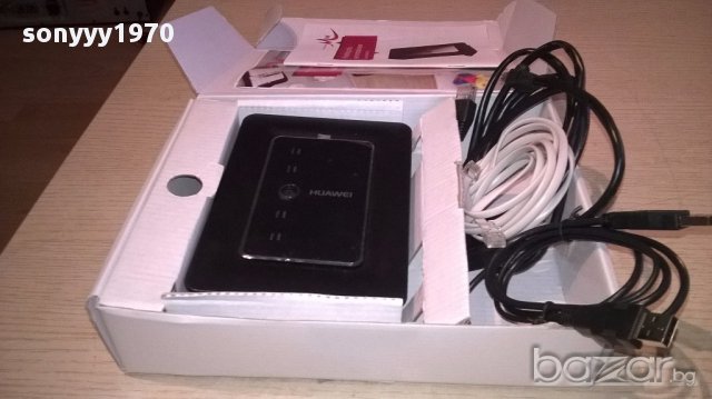 *Huawei e-960 рутер с сим карта-нов в кутия, снимка 3 - Рутери - 17724222