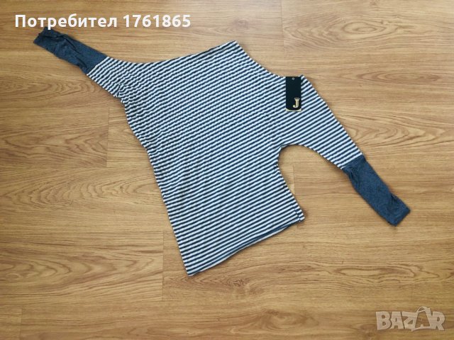 Дамска асиметрична блуза Junona , снимка 1 - Блузи с дълъг ръкав и пуловери - 23858574