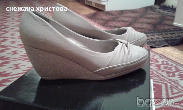 бежови обувки, снимка 3 - Дамски ежедневни обувки - 18215028