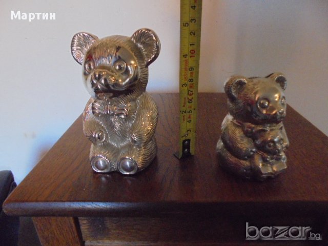 Масивни бронзови - посребрени - Касички 2бр (157720), снимка 6 - Други стоки за дома - 16042359