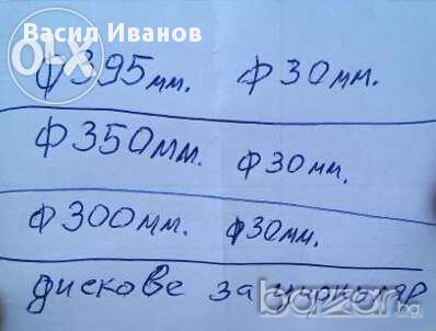 Продавам диск за циркуляр, снимка 1 - Други инструменти - 17207278