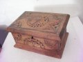 Красива кутия дърворезба, снимка 1 - Антикварни и старинни предмети - 25072660