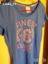 Дам.тениска-"America Today/памук+полиестер/-св.синя. Закупена от Италия., снимка 1 - Тениски - 21980193