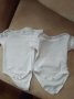 Бели бебешки бодита, снимка 1 - Бодита за бебе - 20757828
