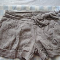 ленени къси панталони, снимка 1 - Къси панталони и бермуди - 7775880