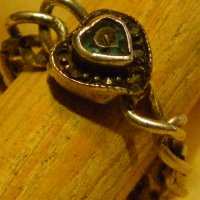 Стар оригинален сребърен пръстен за ръкавица, снимка 7 - Пръстени - 23553548