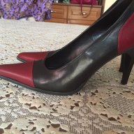 Дамски обувки естествена кожа, снимка 1 - Дамски обувки на ток - 15835762